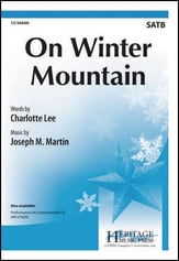 On Winter Mountain SATB choral sheet music cover